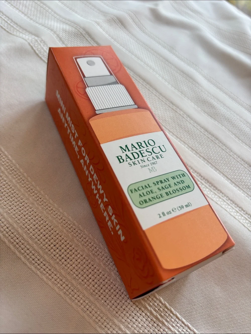 MARIO BADESCU • 2 oz • aloe sage orange blossom facial / setting spray new +box